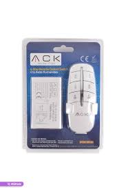 ACK 4 LÜ AVİZE KUMANDASI